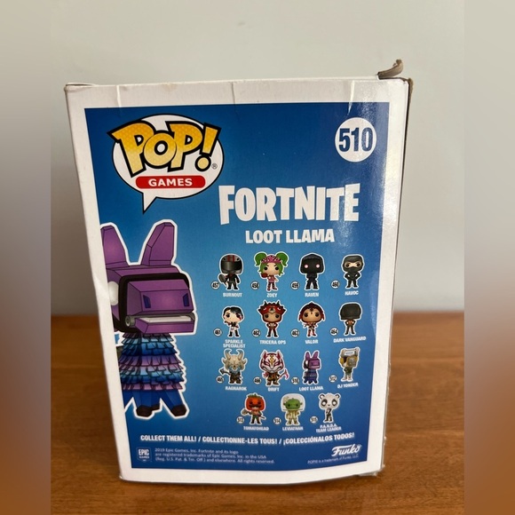 Funko Pop! Fortnite Loot Llama #510 Collectible Figure w Box - Picture 10 of 12